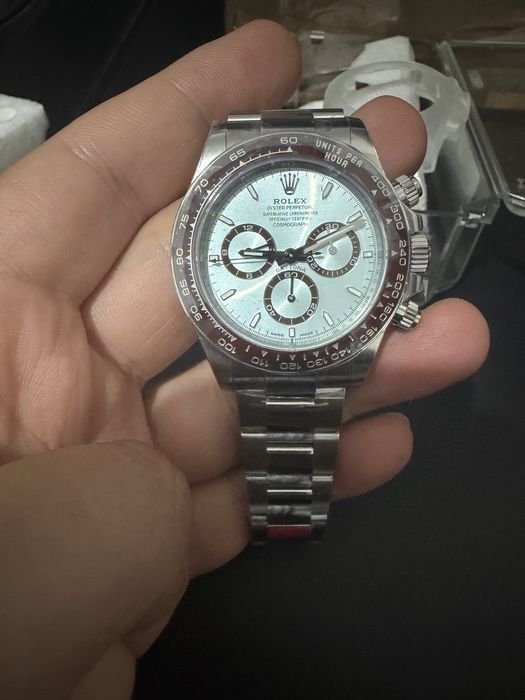 Ceas R. Daytona Platinum Ice Blue