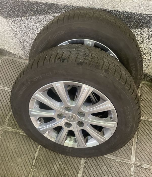 Гуми Континентал 215/60/16 Резервна гума от Тойота