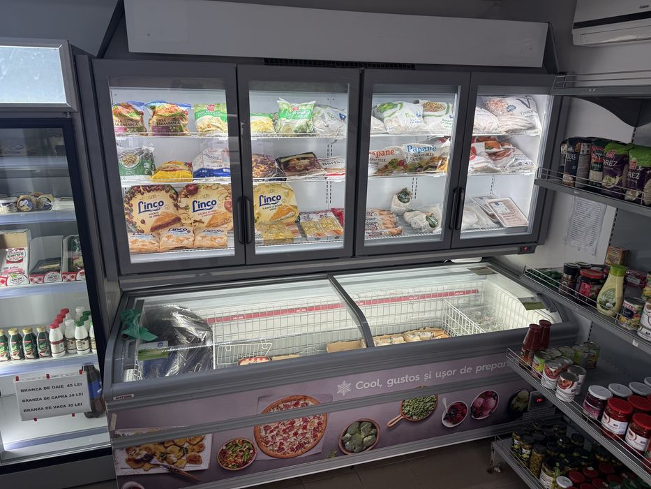 Vitrina frigorifica 8 usi si congelator orizontal horeca