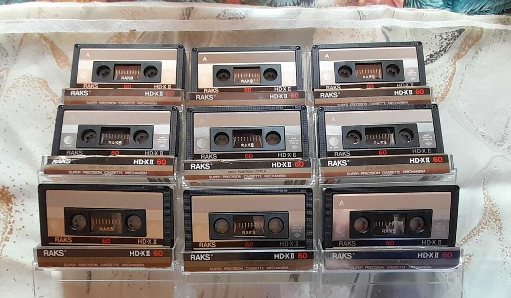 Aудио касети RAKS HD-XII 60 ( GOLD ) - Хром