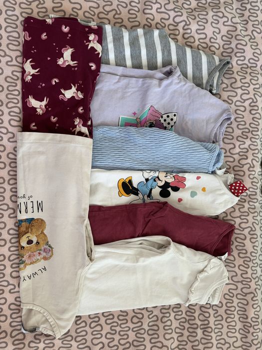 Голям сет дрехи за момиче размер 104-110