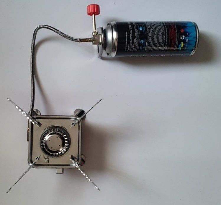 Газовая плита, походная плита. Мини газ плита горелка.