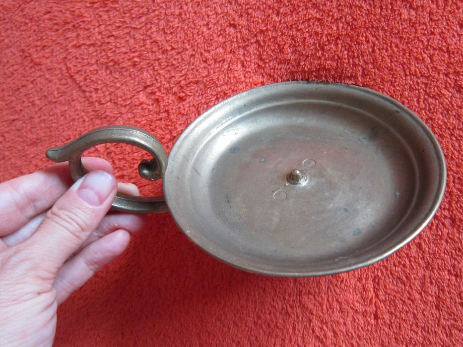 bronz masiv cu maner Suport sfesnic design brutalist Germania