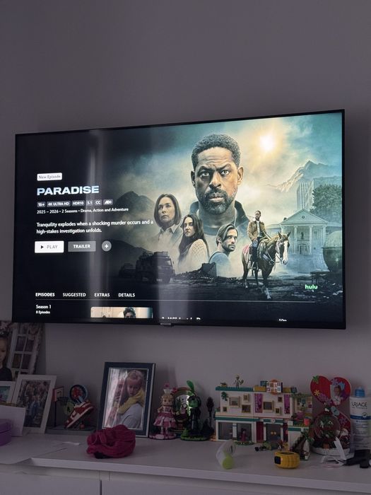 Televizor Samsung LED 55AU7092, 138 cm, Smart, 4K Ultra HD, clasa G