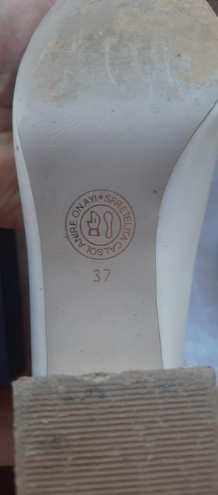 Pantofi de piele mireasa 37