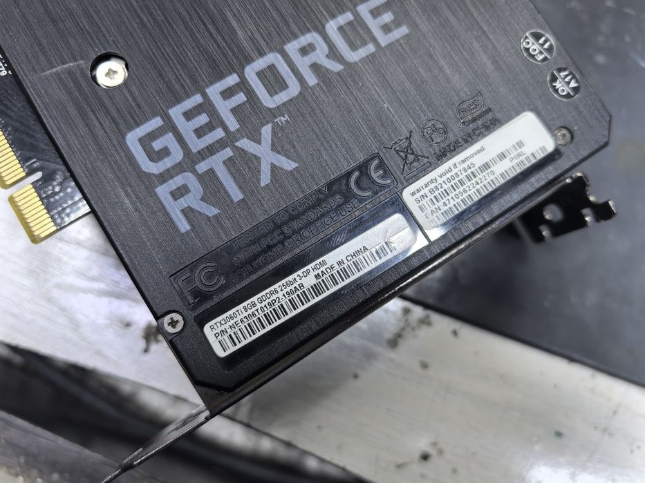 Palit rtx3060ti.