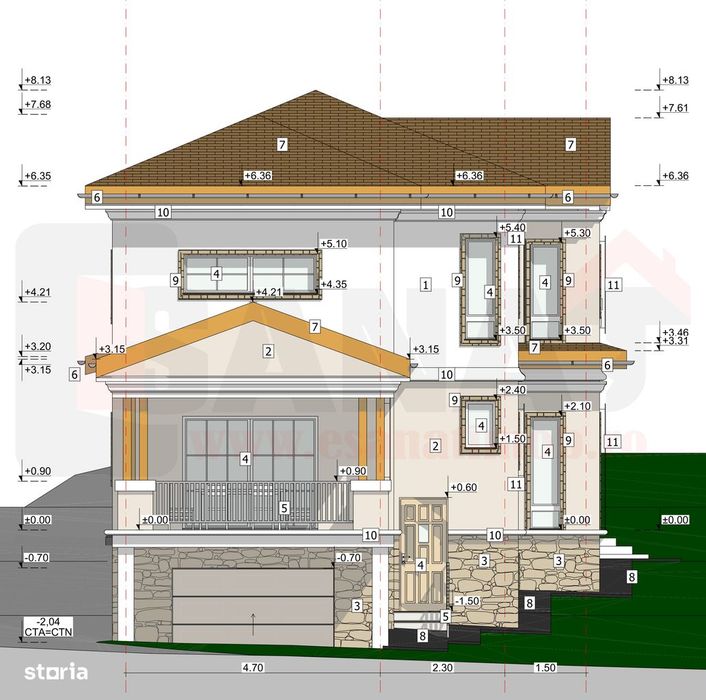 Teren + Proiect Casa | Bungard | 601 MP | Utilitati | Asfalt | VIDEO
