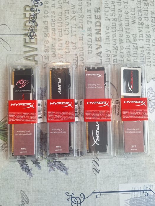 рам памет Kingston HyperX Fury 4x4GB 1600MHz