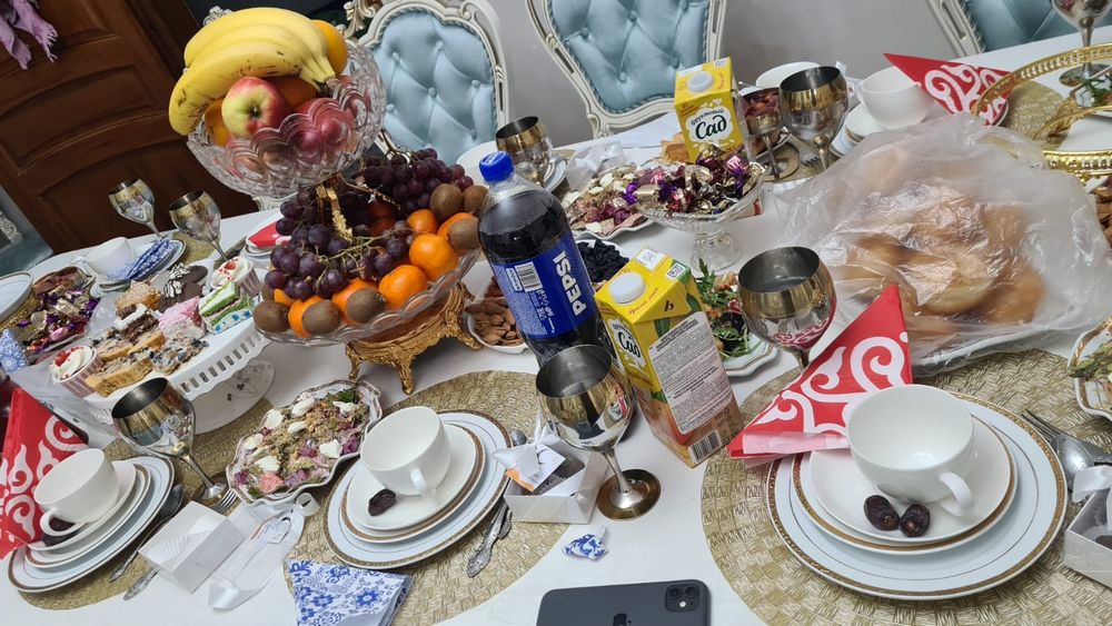 Сервис посуда белая