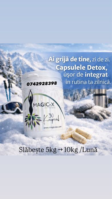Ceai si Kapsule de slabit 5-10kg/Lună