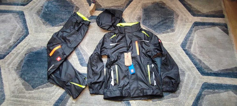 Geaca si pantaloni impermeabili Engelbert Strauss 9 – 10 ani