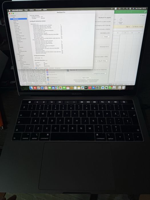 Apple Macbook Pro Intel Core i5, SSD 512GB