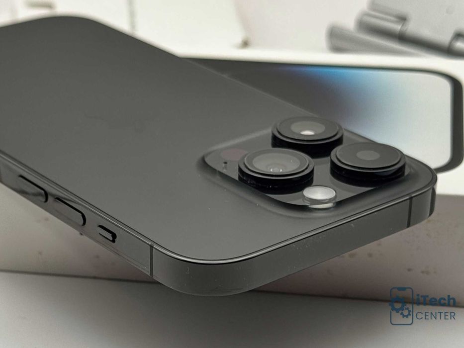 iPhone 14 Pro, 128GB, Black, 100% батерия, КАТО НОВ, 1г. ГАРАНЦИЯ!