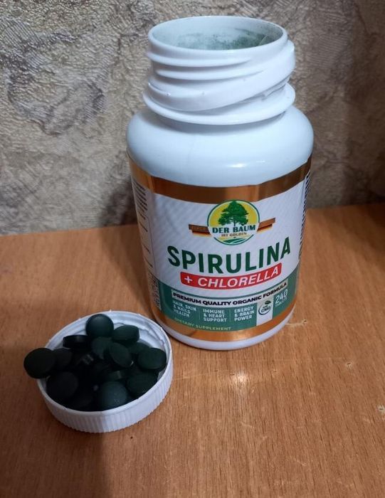 Спирулина с хлореллой