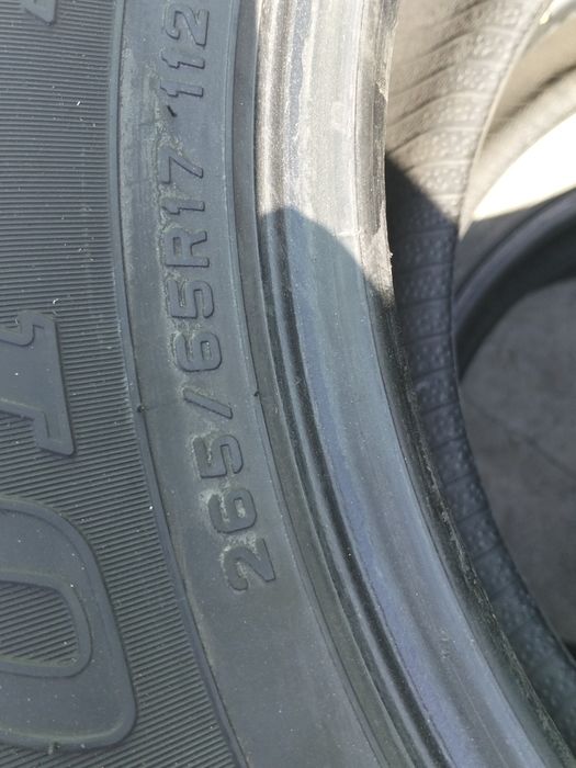 Автошины 265/65/17 состояние бу