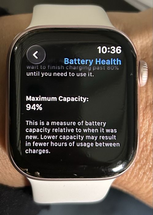 Apple Watch Series 10 – Rose Gold, 42 mm | Перфектно състояние