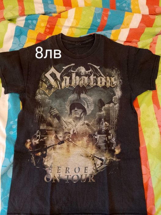 Метъл нашивки и тениски