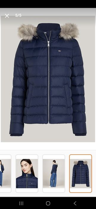 Зимно яке " Tommy Jeans " с патешки пера