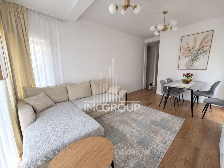 Apartament 3 camere+dressing, cu balcon si parcare, Floresti, zona Tin