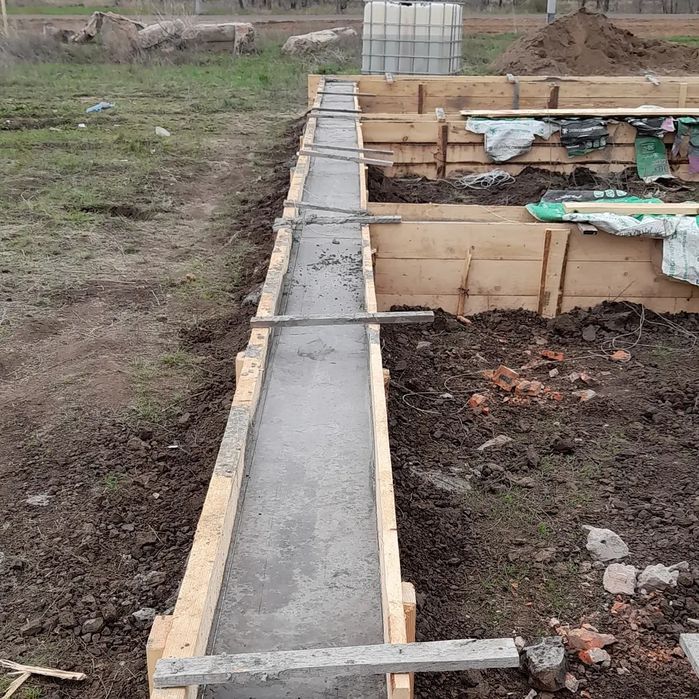 Фундамент стяжка