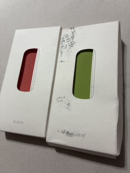 Huse iqos Iluma set verde rosu