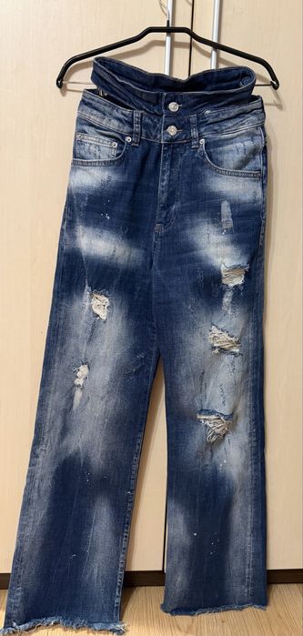 Дънки с висока талия  Negative