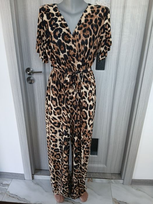 Salopetă print animal  XL