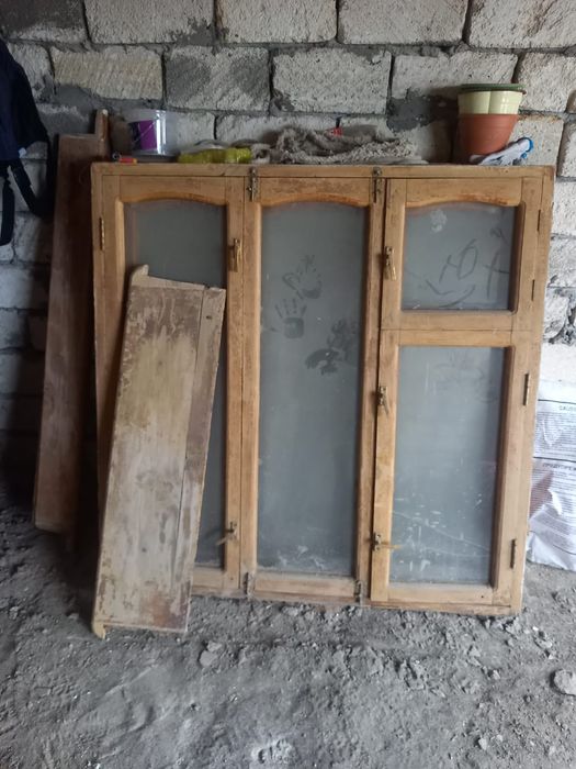 Окна. Деревянные.  БУ