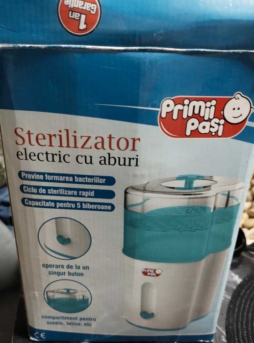 Sterilizator cu aburi Primii pasi