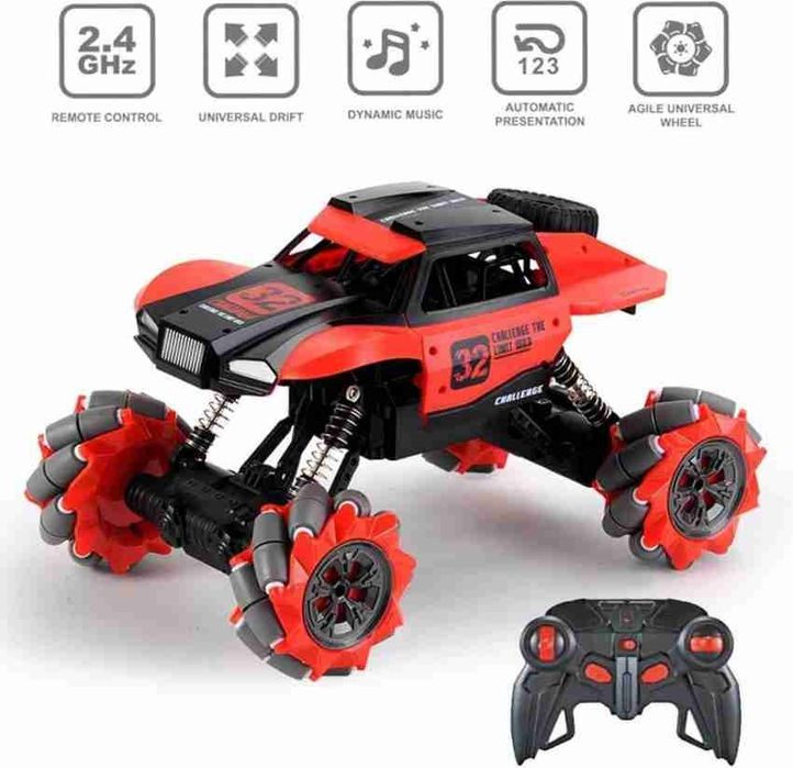 Pultli bolalar mashinalari akkumulyatorli zaryad oladi 360 boshqarilad