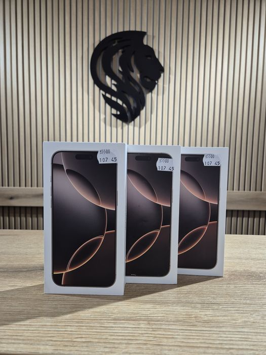 iPhone 16 Pro Max 256gb Desert Neverlocked/Fact+Garantie