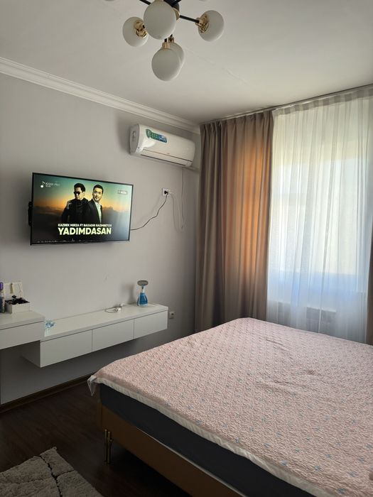 27 мкр хамме условия менен  1 комнаталы квартира сатылады