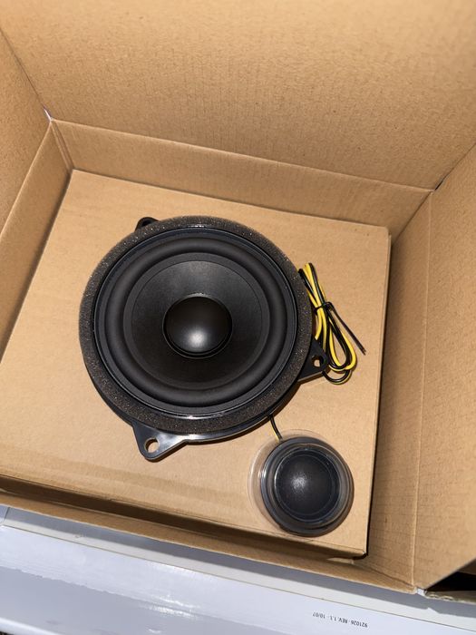 Set boxe față + tweetere + filtre BMW seria F
