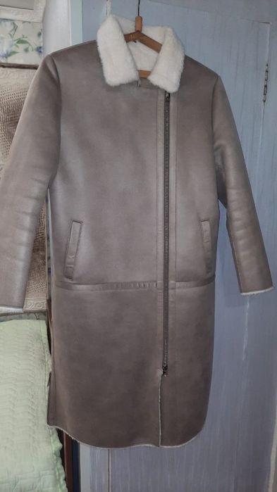 Одежда, дубленка облегченая