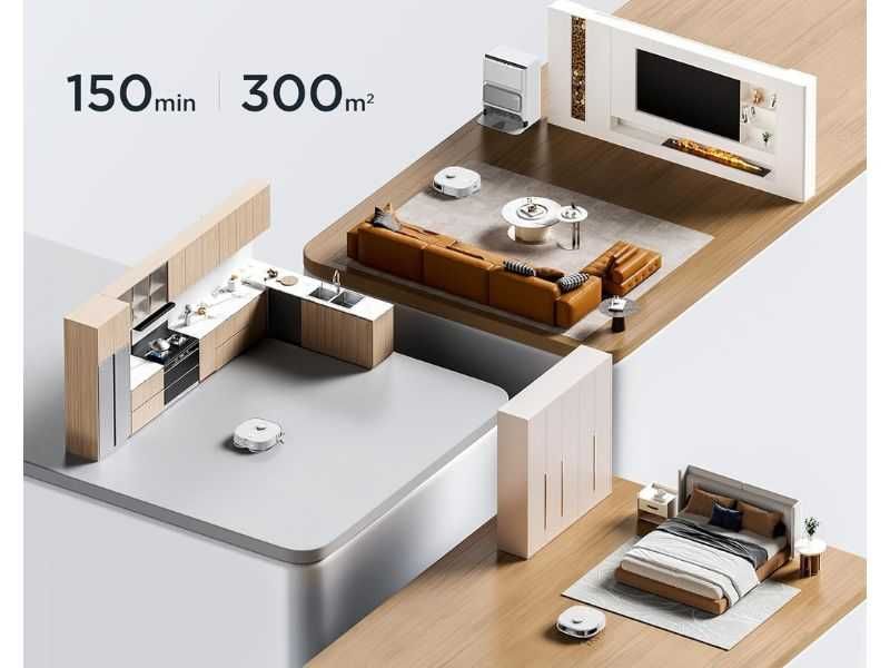 Робот Прахосмукачка с Моп EUREKA J12 Ultra