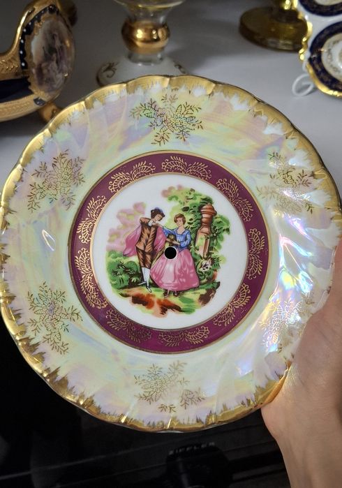 Горка этажерка конфетница фарфор МАДОННА новая Винтажная