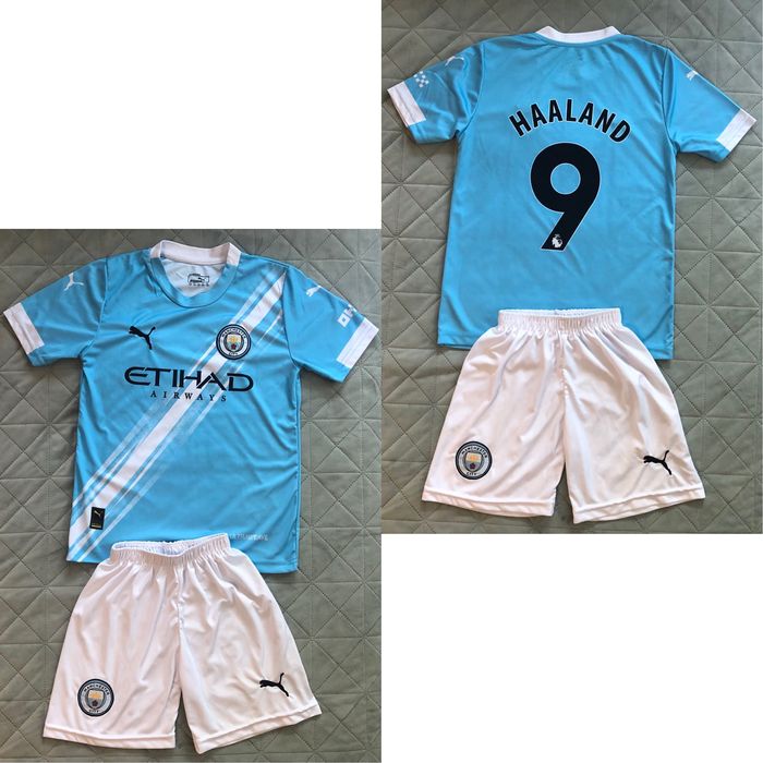 Детски Футболни Екипи на Холанд Haaland Манчестър Сити Man City