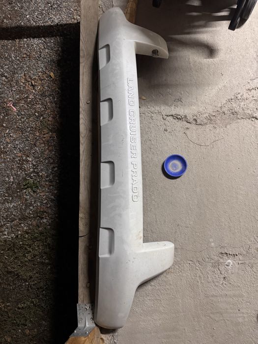 Накладка на бампер прадо 150