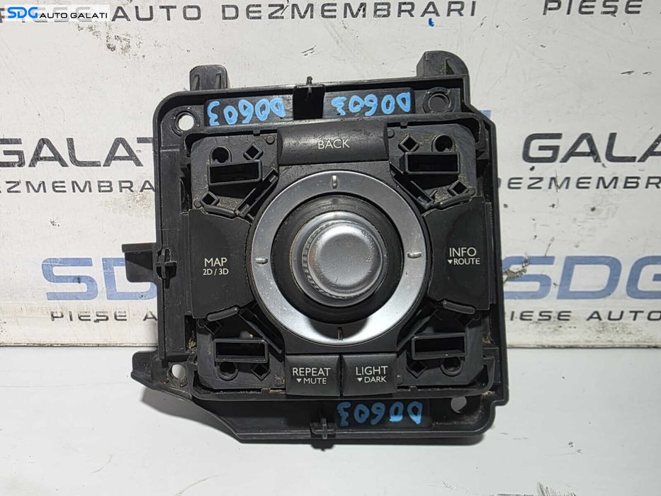 Buton Butoane Joystick Maneta Comanda Navigatie GPS Renault Megane 3 2008 - 2015 Cod 253B00004R [D0603]