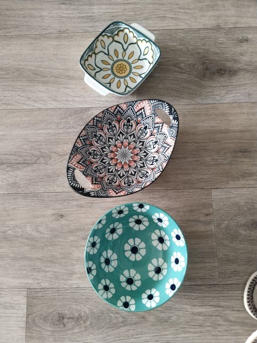 Посуда много разные