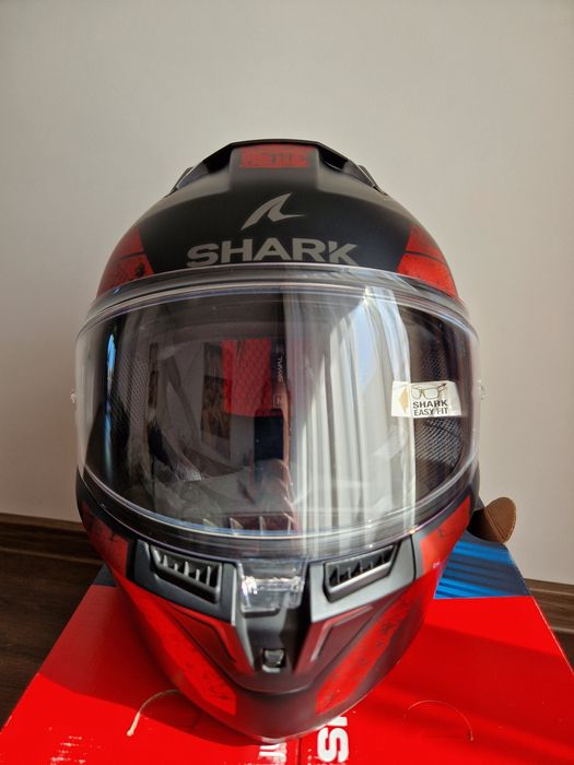 Каска Shark Skwal i3 Rhad  Matt Black/Red (размер М)