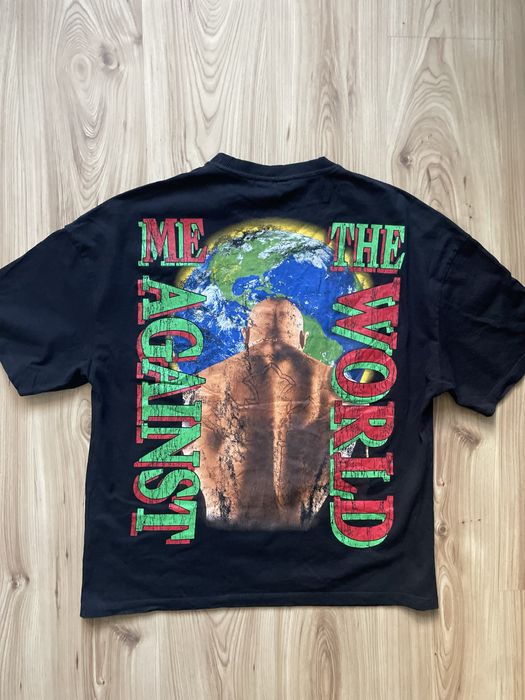 Bershka 2PAC  / мъжка тениска Owersize L