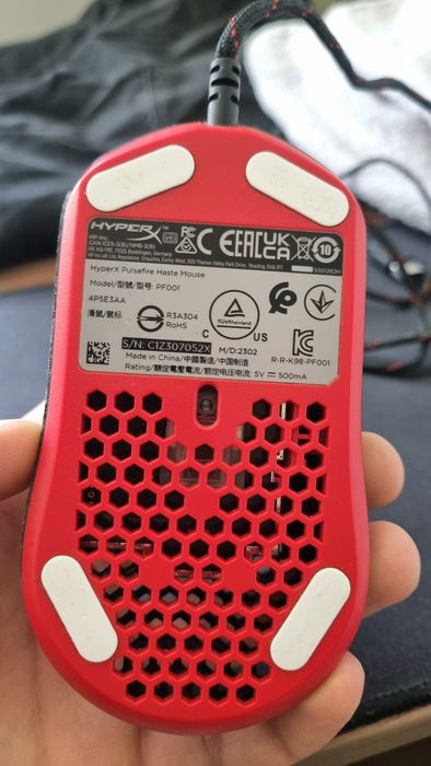 Продам мышку игровой hyperx pulsefire haste mouse