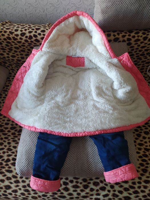 Детский демисезонный теплый костюм