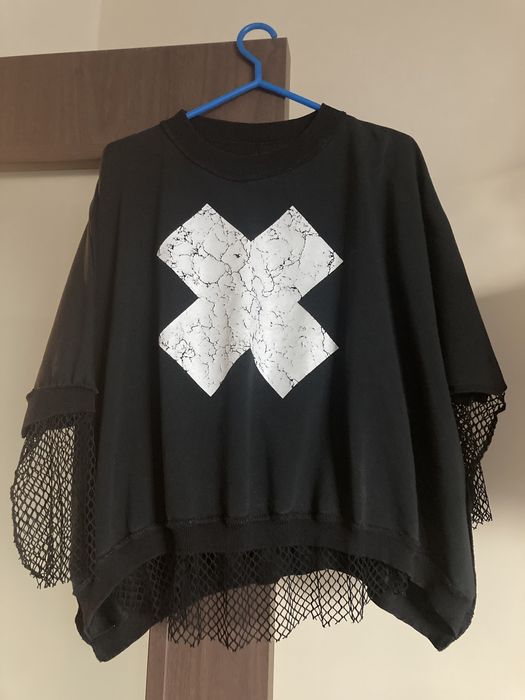 Дизайнерска черна блуза М, Памучна блуза Levi’s, M