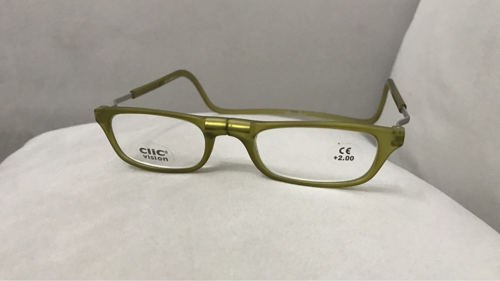 Ochelari de citit de aproape +2,00 cu magnet originali Italia