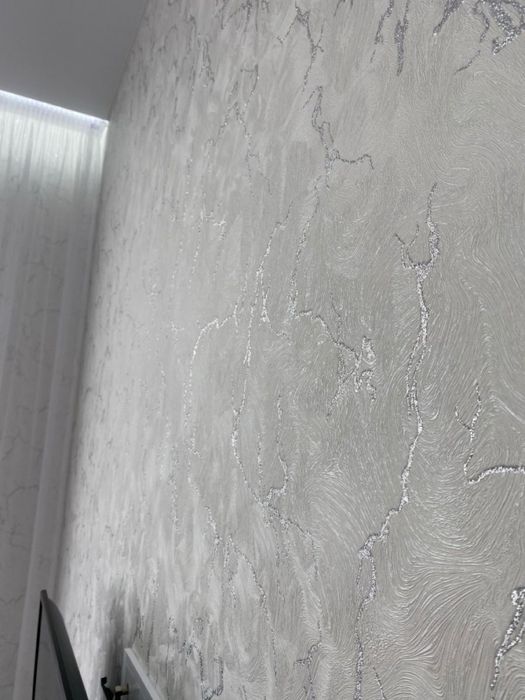 Поклейка обоев от 800 тнг.