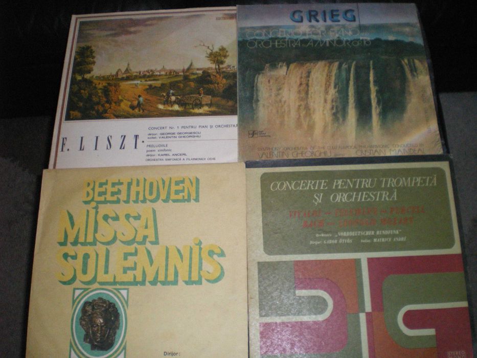 Vanzare/ schimb discuri vinil, muzica clasica, rock.