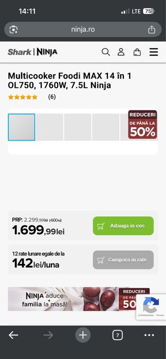 Multicooker Foodi max Ninja 15 in 1