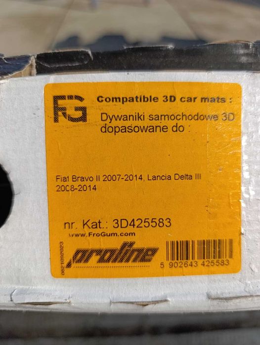 set covorase premium proline cauciuc Lancia Delta 3 844 / Fiat Bravo 2